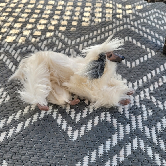 Vintage 1979 Mattel Barbie Afghan Hound Dog Beauty Articulated Posable Dog Toy - Picture 2 of 6